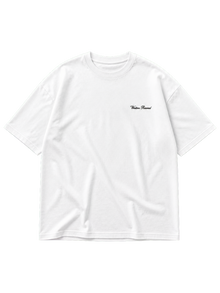 Wester Reserved Essential Tee — Beyaz — ön görünüm