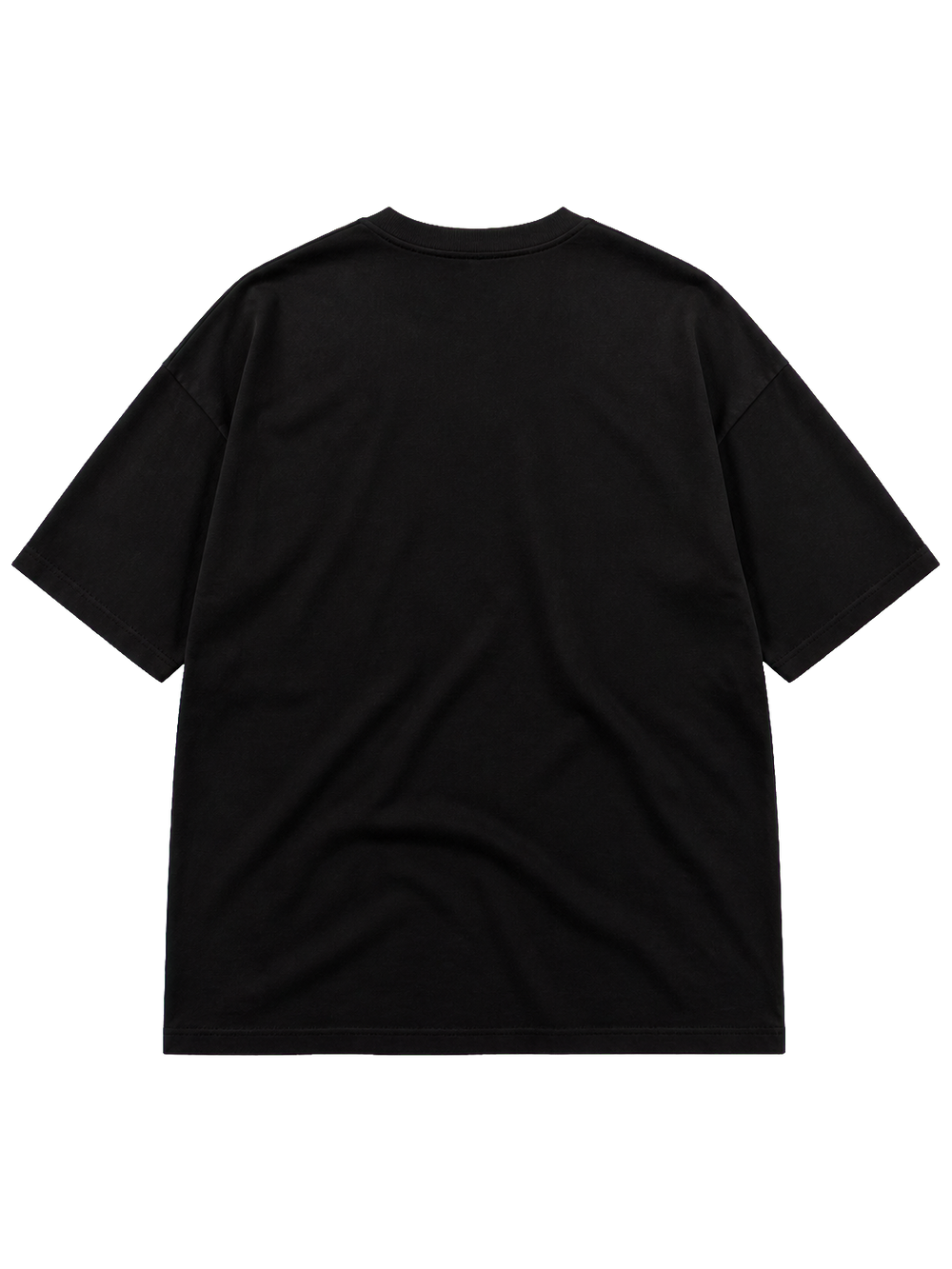 Wester Reserved Essential Tee — Siyah — arka görünüm