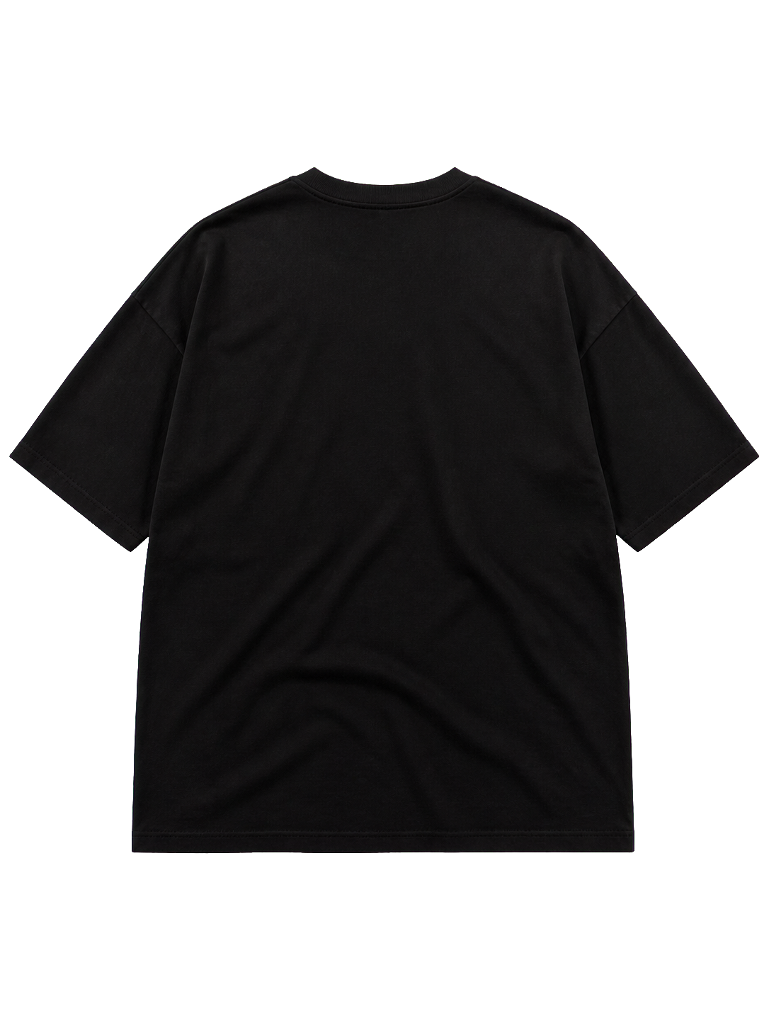 Wester Reserved Essential Tee — Siyah — arka görünüm