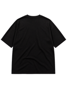 Wester Reserved Essential Tee — Siyah — arka görünüm
