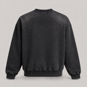 STARDUST 001 Oversize Sweatshirt — Washed Anthracite