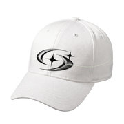 ECLIPSE CAP 401 beyaz orbit logo şapka ön görünüm