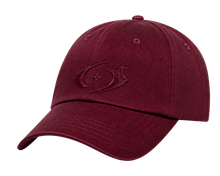 ECLIPSE CAP 402 — Bordo şeffaf zeminli ürün ön görünümü