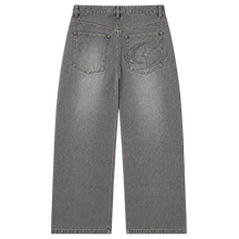 ORBIT BAGGY DENIM 301 kül grisi baggy jean arka görünüm