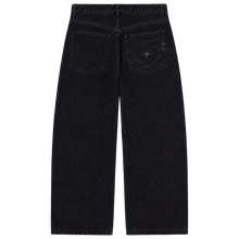 ORBIT BAGGY DENIM 301 siyah baggy jean arka görünüm