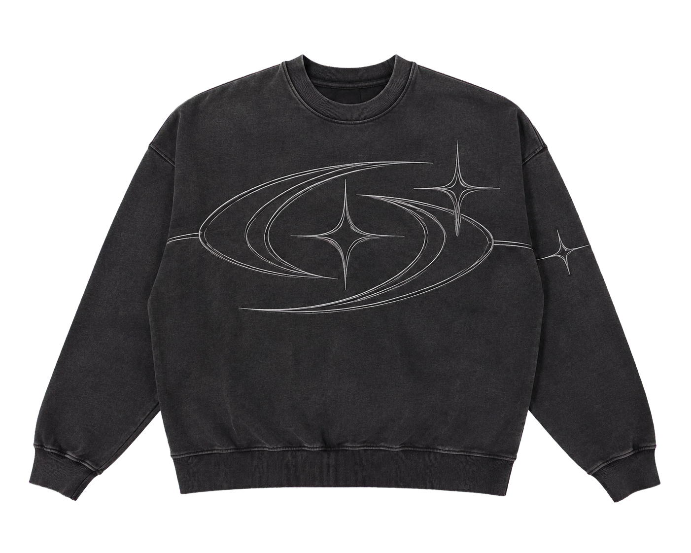 ORBIT FRAME SWEAT 102 — Füme şeffaf zeminli ürün ön görünümü