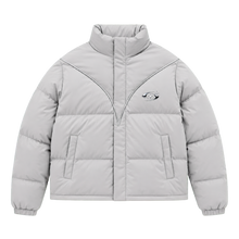 POLAR ORBIT PUFFER 602 — Buz Grisi şeffaf zeminli ürün ön görünümü